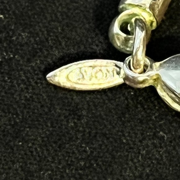 Vintage Avon Blue Sodalite Nugget Strung Bead Necklace 20" Signed (3740) - Picture 7 of 7